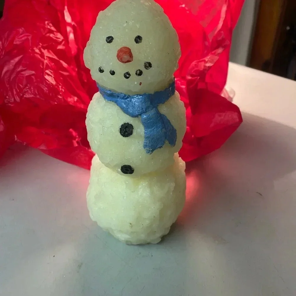 New snowmen candles ( never lit) 3